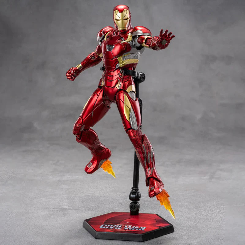 Iron Man Mark XLVI ZD Toys Action Figure – 1/10 Scale Marvel Collectible (Captain America: Civil War)