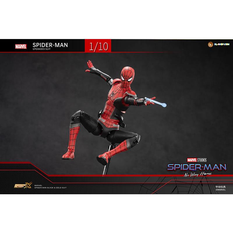 Spider-Man Upgraded Suit ZD Toys Action Figure – 1/10 Scale Marvel Collectible (No Way Home)