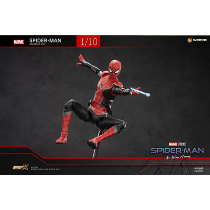 Spider-Man Upgraded Suit ZD Toys Action Figure – 1/10 Scale Marvel Collectible (No Way Home)