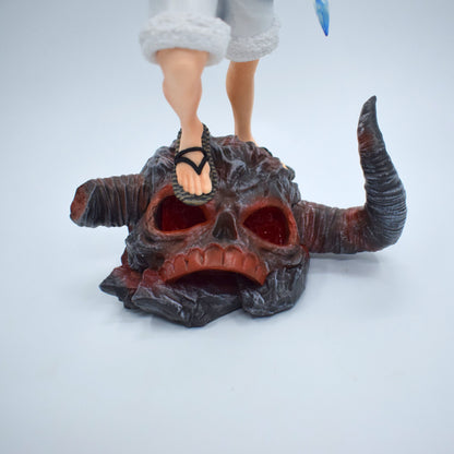 Gear 5 Luffy – 38cm Premium Anime Figure with LED Skull Base