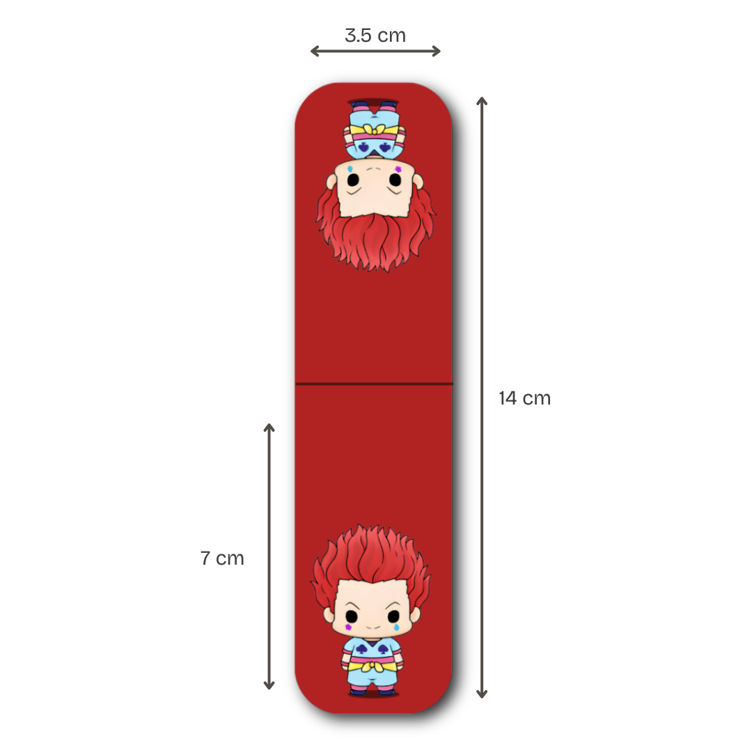 Hunter x Hunter Magnetic Bookmarks – Set of 6 | Chibi Gon, Killua, Hisoka & More