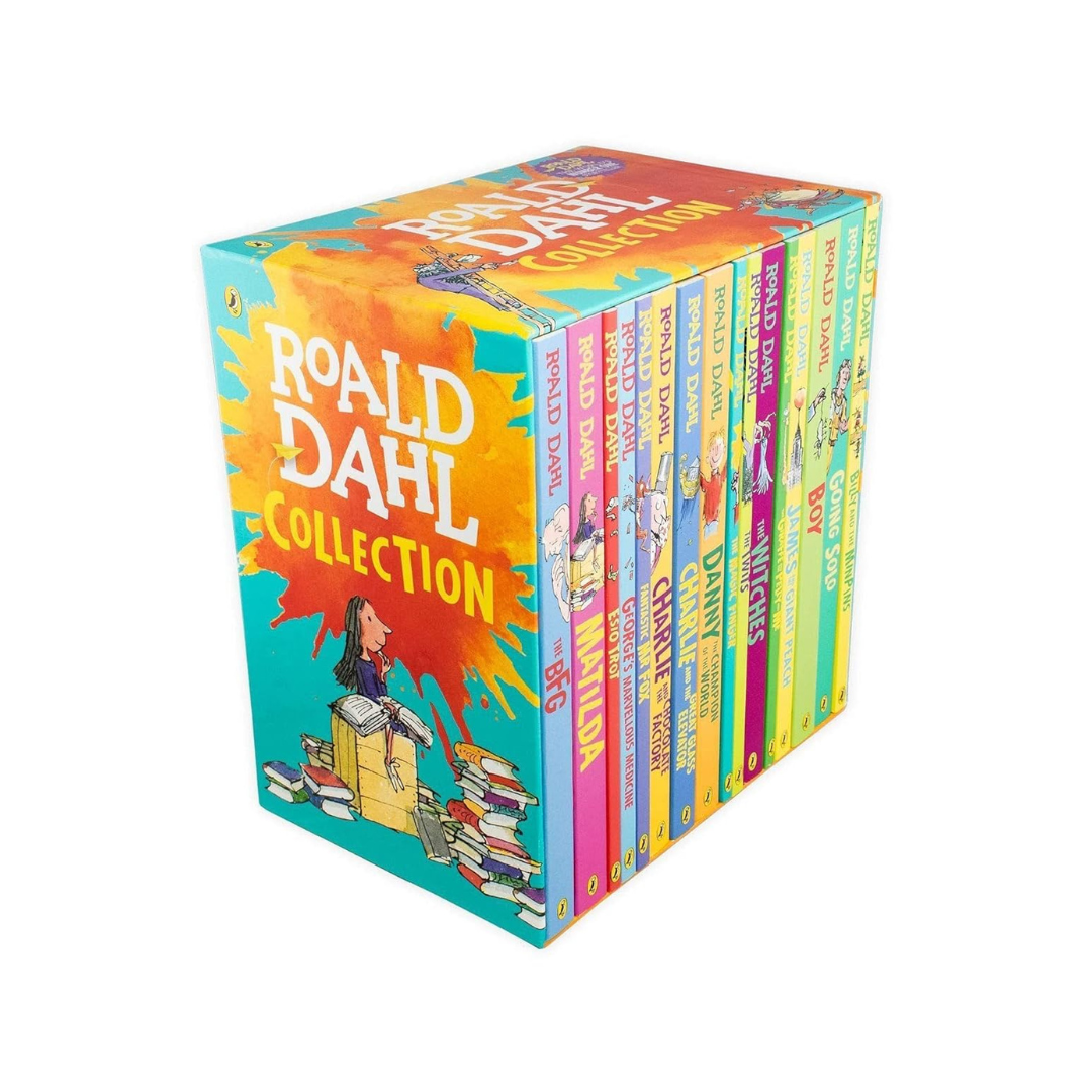 (16 Copy) Roald Dahl Complete Collection By Roald Dahl (Paperback ...