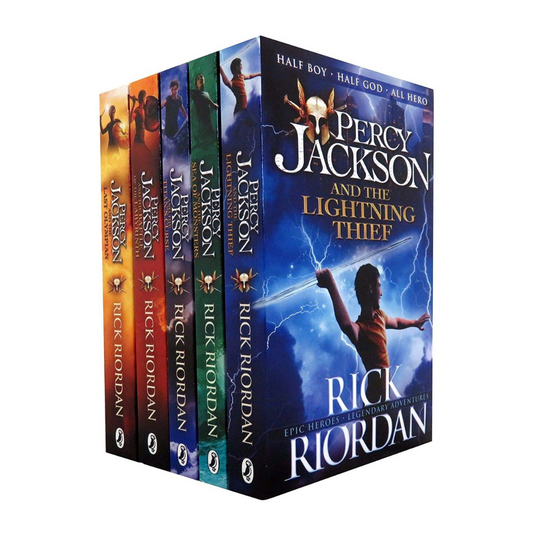 Percy jackson: Complete Series (5 books) By Rick Riordan (Paperback)