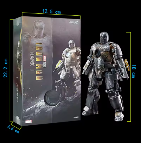 Iron Man Mark 1 — ZD Toys Action Figure - image 3