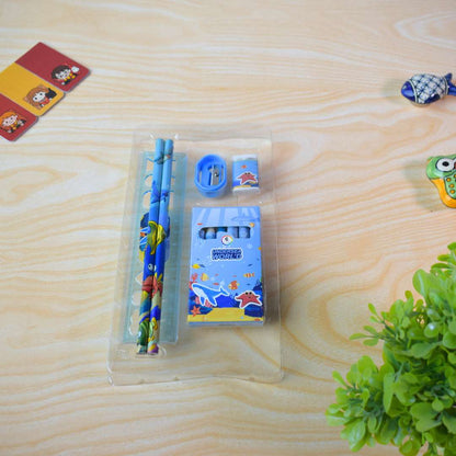 Kids Stationery Gift Set | Pencil Box with Writing Essentials