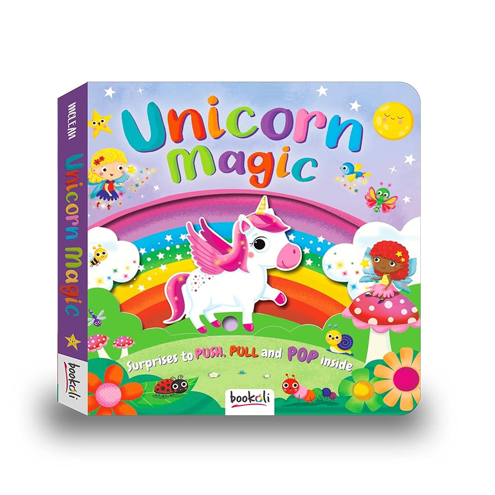 Unicorn Magic (Push, Pull, Pop ) [Board book] cover image