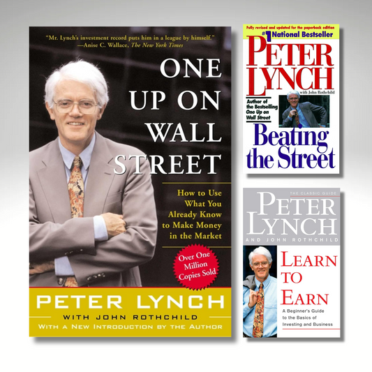 [Combo] Peter Lynch : 3 Books