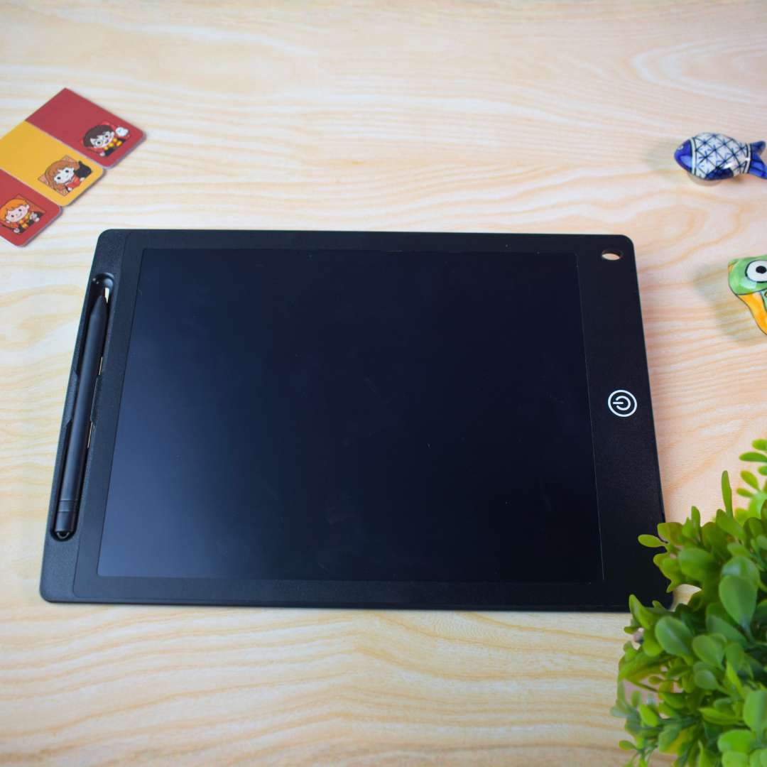 12-Inch LCD Writing Tablet – Colorful Reusable Drawing Pad with Lock Function