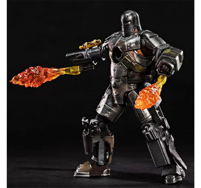 Iron Man Mark I ZD Toys Action Figure – 1/10 Scale Marvel Collectible (Iron Man)