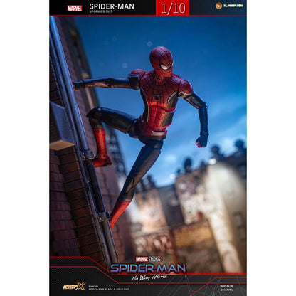 Spider-Man Upgraded Suit ZD Toys Action Figure – 1/10 Scale Marvel Collectible (No Way Home)