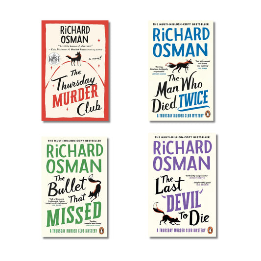 [Combo] Thursday Murder Club: 4 Books book combo set