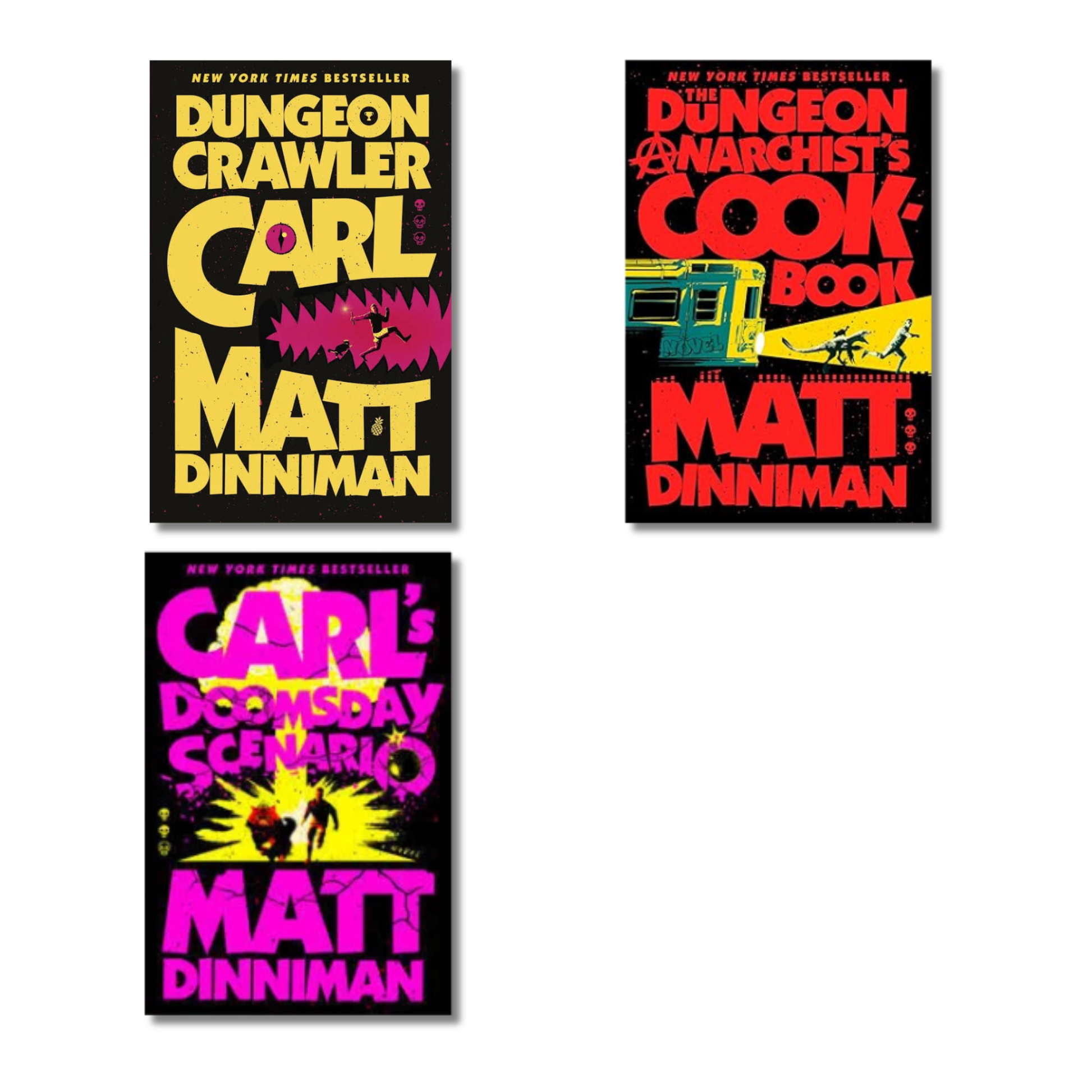 [Combo] Dungeon Crawler Carl: 3 Books book combo set