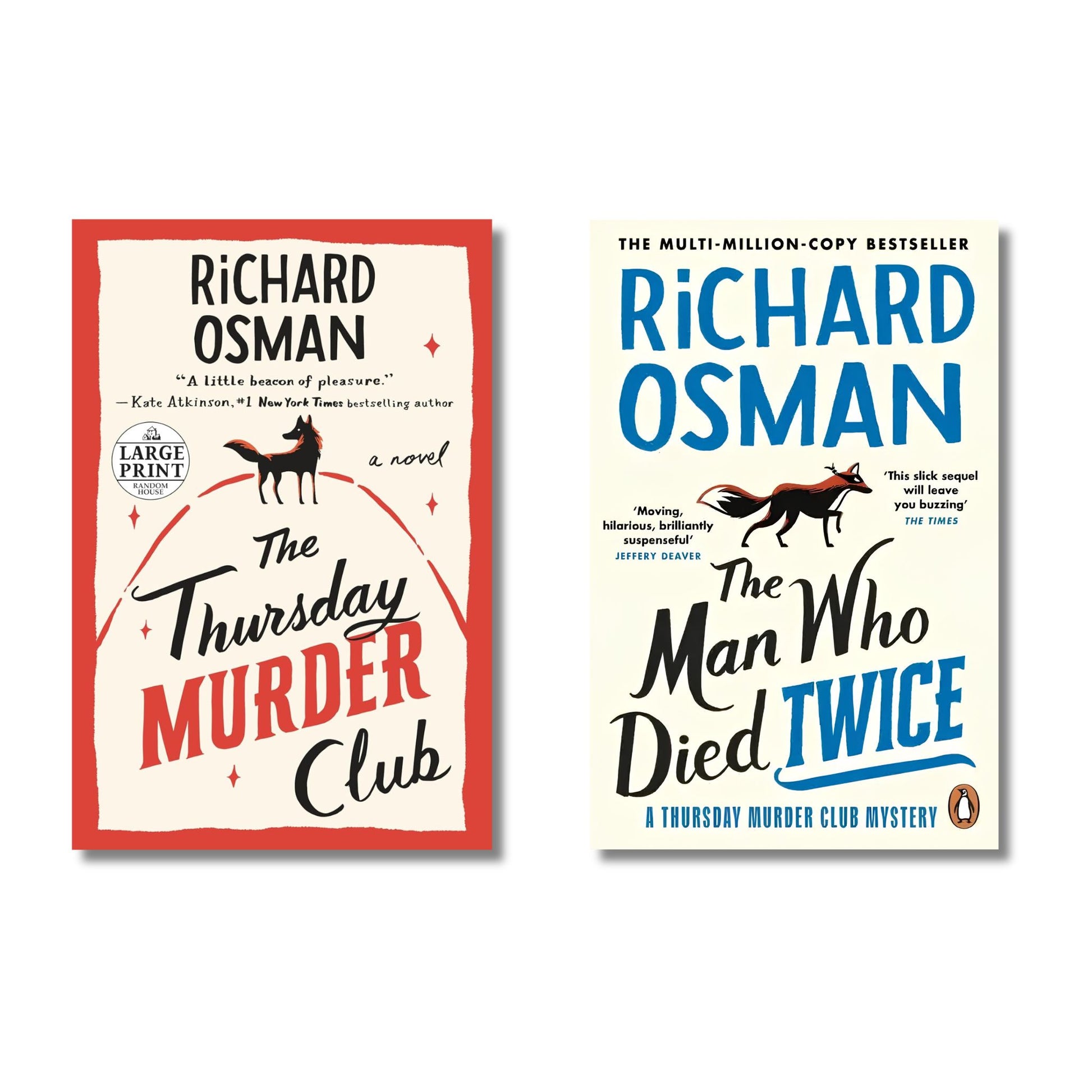 [Combo] Thursday Murder Club: 2 Books book combo set