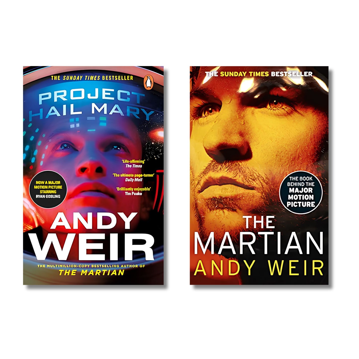 [Combo] Andy Weir: 2 Books book combo set