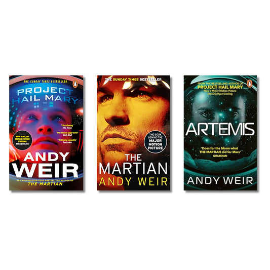 [Combo] Andy Weir: 3 Books book combo set