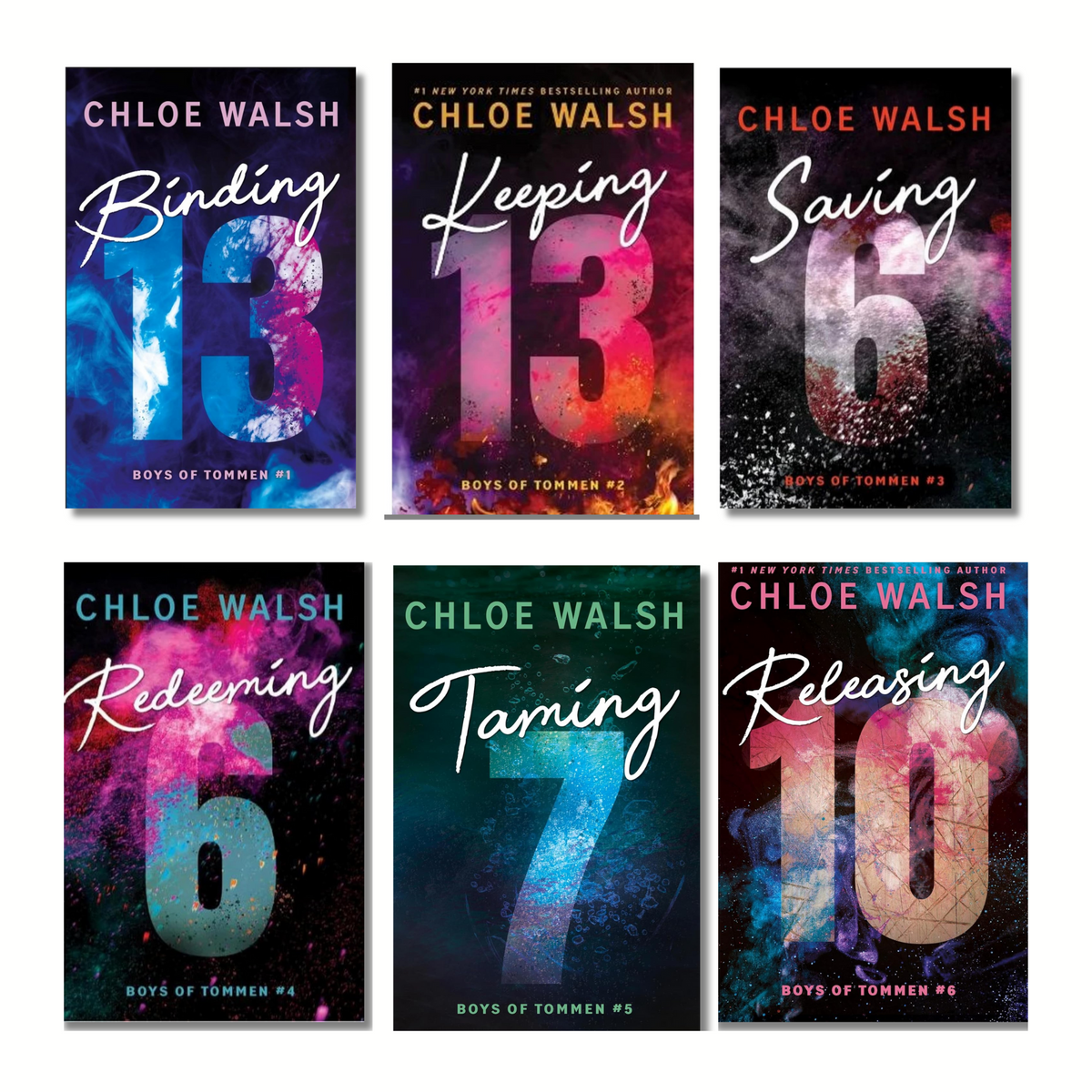 Boys of Tommen Series Walsh combo: (6 Books) book combo set