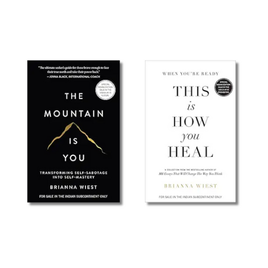 (Combo 2 Book) The Mountain is You + This Is How You Heal