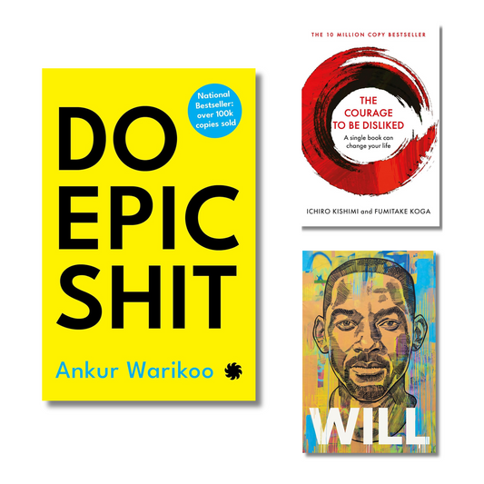 (Combo 3 Book) DO EPIC SHIT, Courage to be Disliked, Will