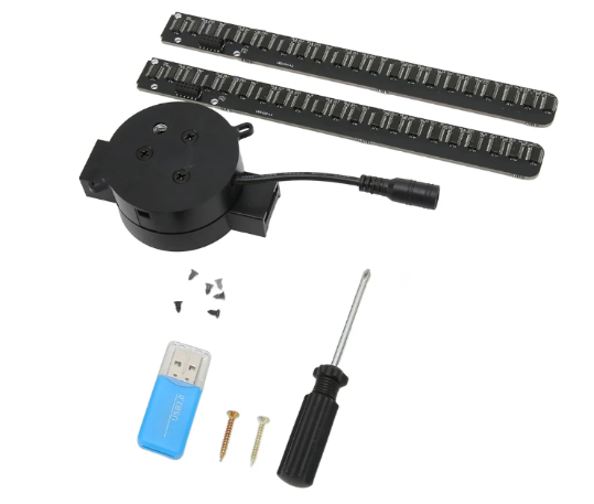 OtakuVision™ 3D Hologram Fan Dual Blade Fan - Customizable - 1