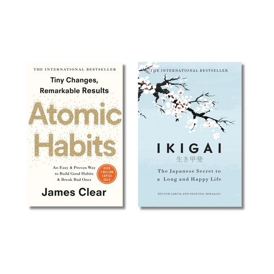 [Hardcover] (Combo) Atomic Habits—Ikigai