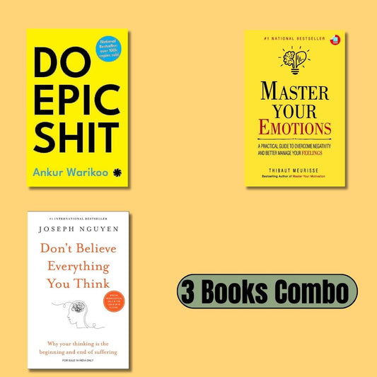 (Combo) Do Epic Shit- Dont Believe Everything You Think- Master Your Emotions (Paperback)