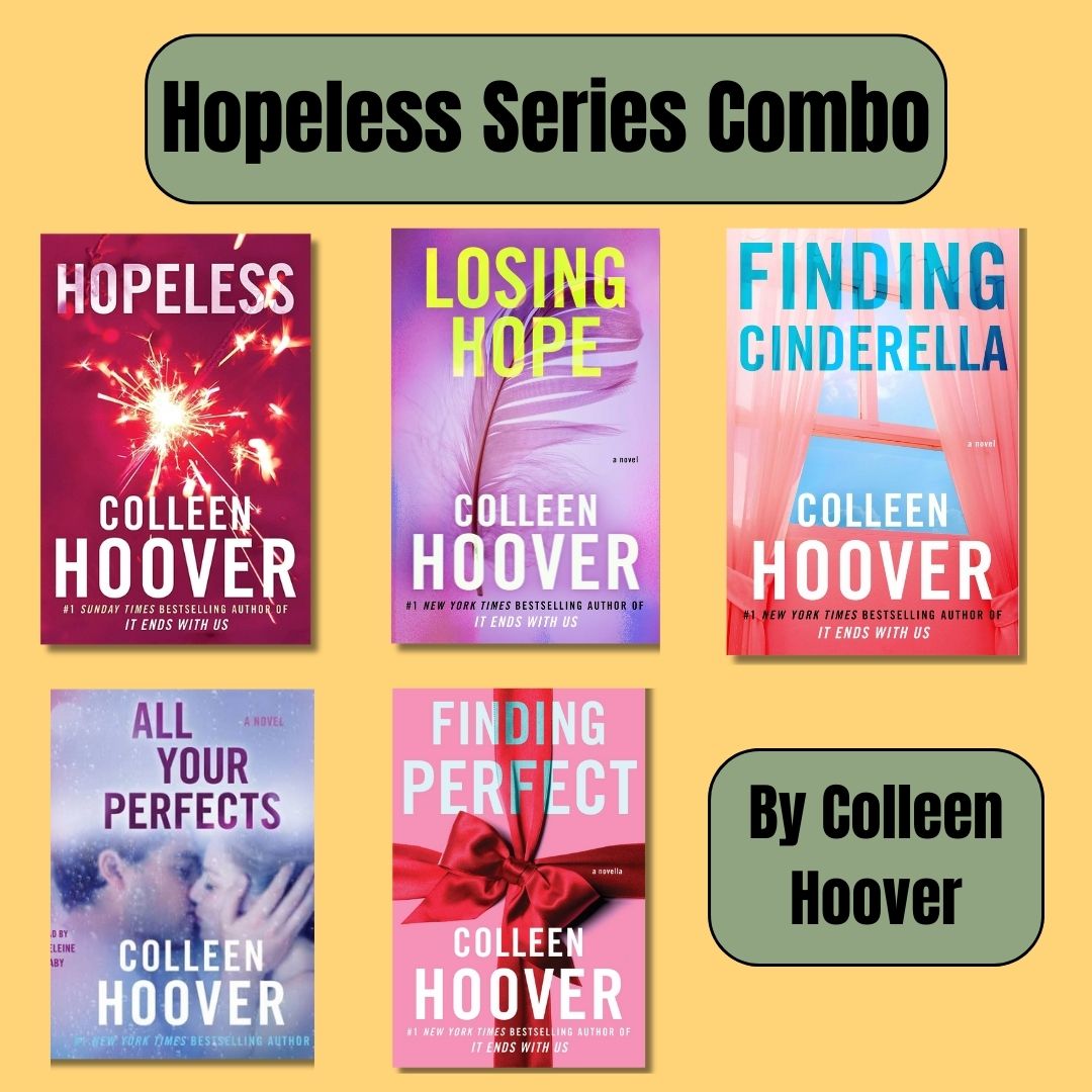 Hopeless Series Combo: 5 Books By Colleen Hoover (Paperback)