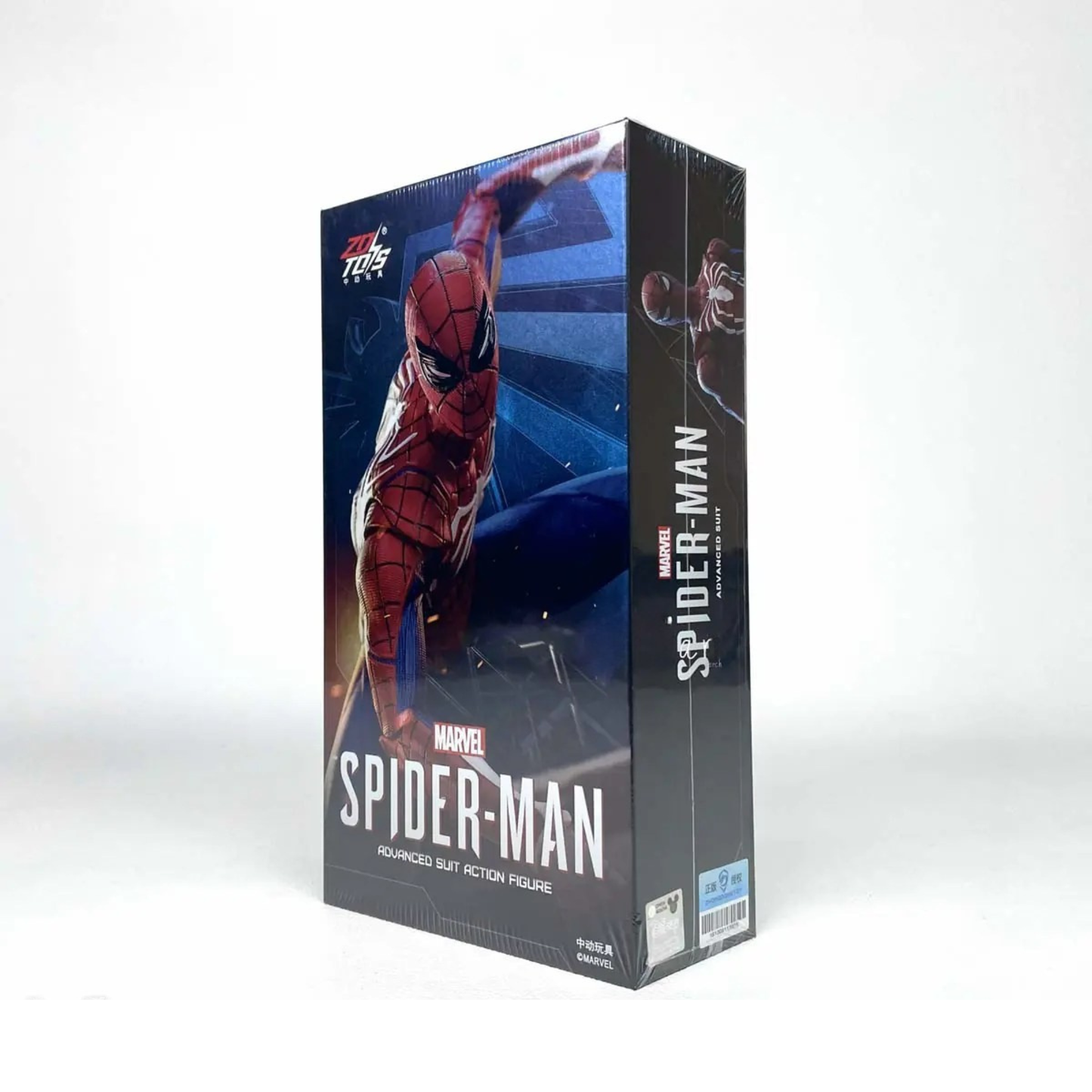 Spider-Man Advanced Suit ZD Toys Action Figure – 1/10 Scale Marvel Collectible