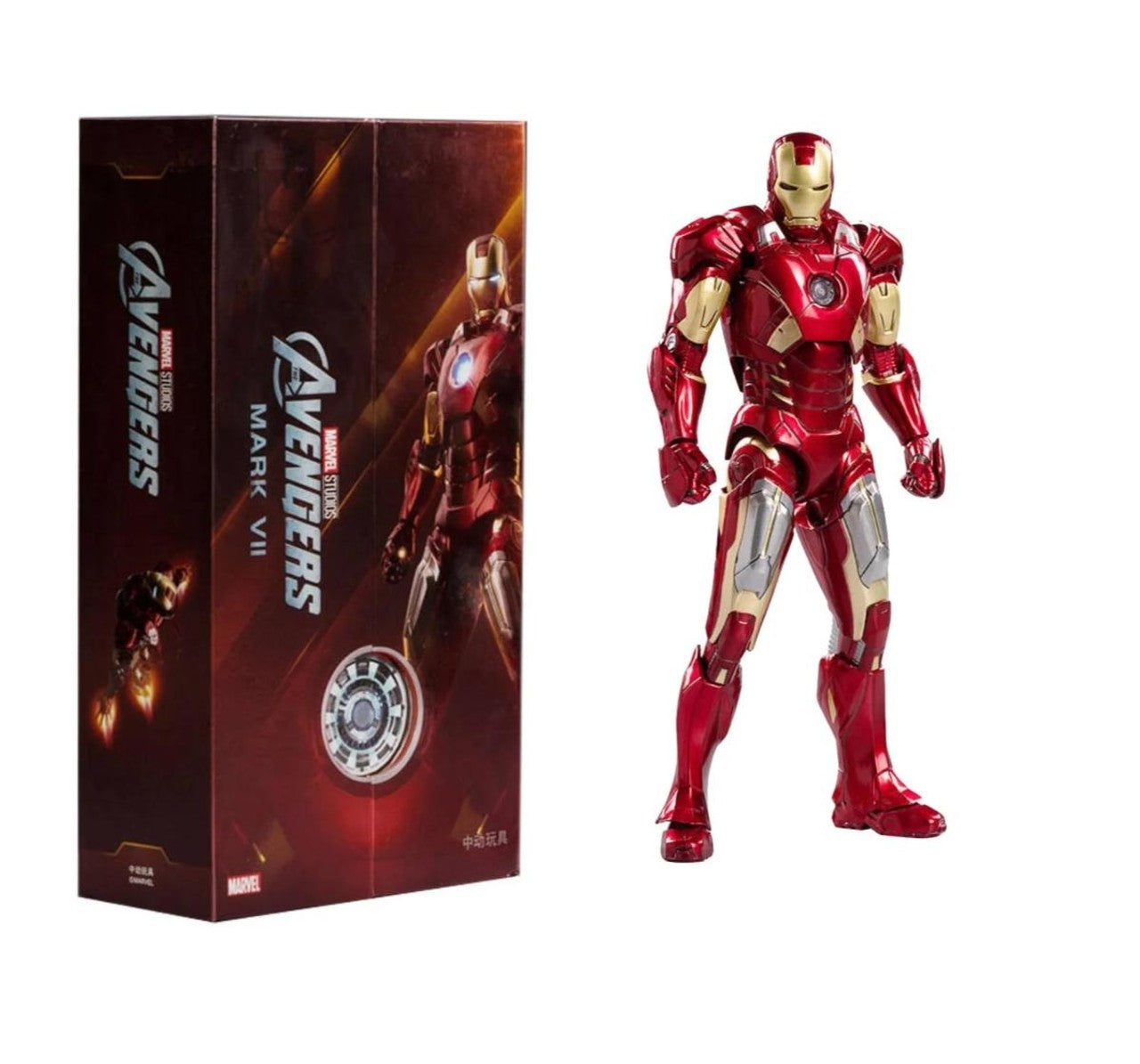 Iron Man Mark VII ZD Toys Action Figure – 1/10 Scale Marvel Collectible (The Avengers)