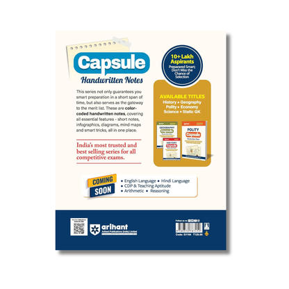 Arihant Static Capsule Handwritten