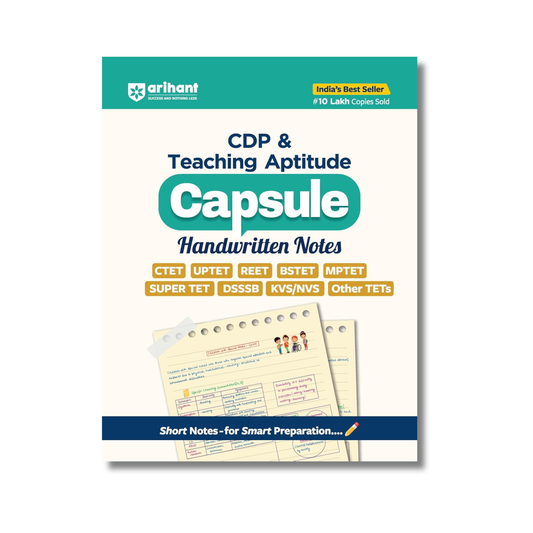 Arihant CDP and Teaching Aptitude Capsule Handwritten