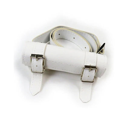 Katana Sword Holder Belt with Single Holster (Black / White)