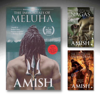 Combo Collection Shiva Triology By Amish Tripathi (Set Of 3 Books) (Paperback)