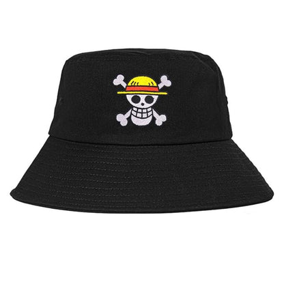 Straw Hat Pirates Bucket Hat – Premium Embroidered Anime Cap
