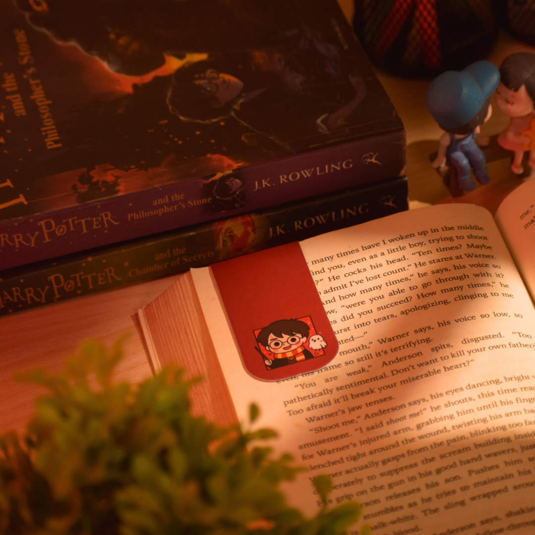 Harry Potter Magnetic Bookmarks (Set of 9) | Gyaanstore Exclusive