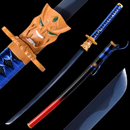 Valorant Blue Blade Devil Series Katana – Game Sword Replica