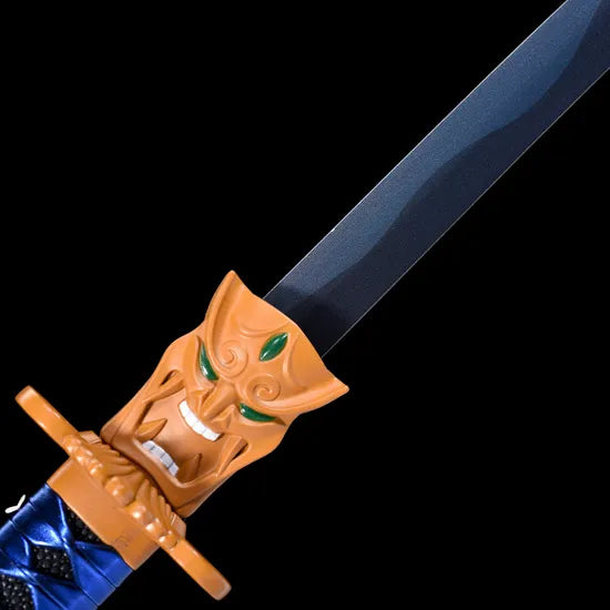 Valorant Blue Blade Devil Series Katana – Game Sword Replica