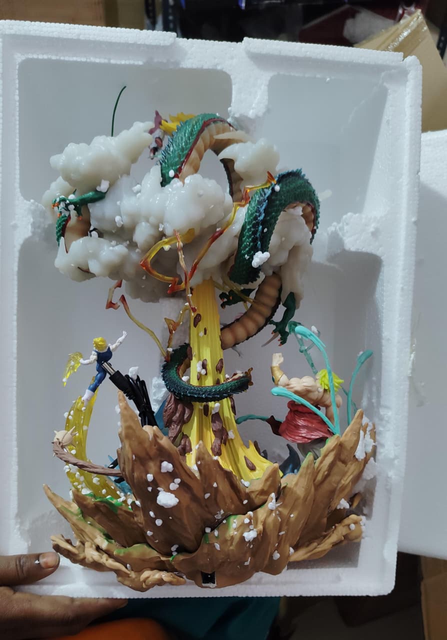 Limited Edition Eternal Dragon Shenron Diorama Statue – Dragon Ball Z Collector Display Figure