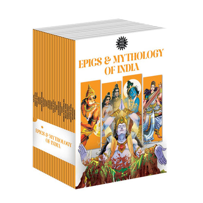 Epics & Mythology pack of 25 By Amar Chitra Katha (Paperback)