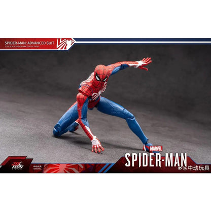 Spider-Man Advanced Suit ZD Toys Action Figure – 1/10 Scale Marvel Collectible