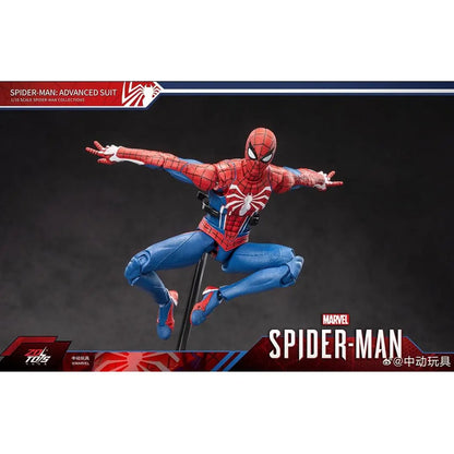 Spider-Man Advanced Suit ZD Toys Action Figure – 1/10 Scale Marvel Collectible