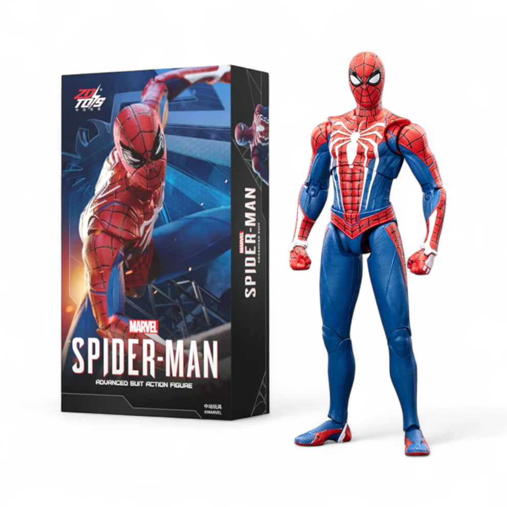 Spider-Man Advanced Suit ZD Toys Action Figure – 1/10 Scale Marvel Collectible
