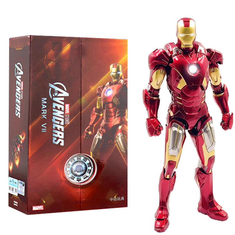 Iron Man Mark 7 — ZD Toys Action Figure - LED Light-Up edition - image 6