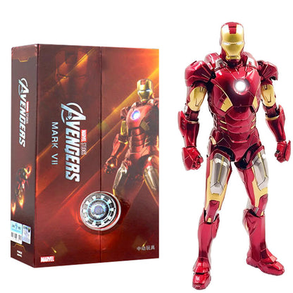 Iron Man Mark 7 — ZD Toys Action Figure - LED Light-Up edition - image 6