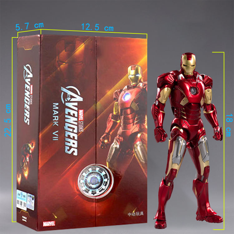 Iron Man Mark 7 — ZD Toys Action Figure - image 4