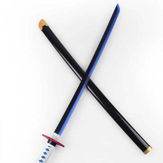 Giyu Tomioka Nichirin Sword – 104 cm LED Katana | Demon Slayer Cosplay