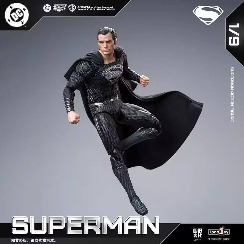 Black-Suit Superman 2.0 — Fondjoy DC Action Figure - image 4