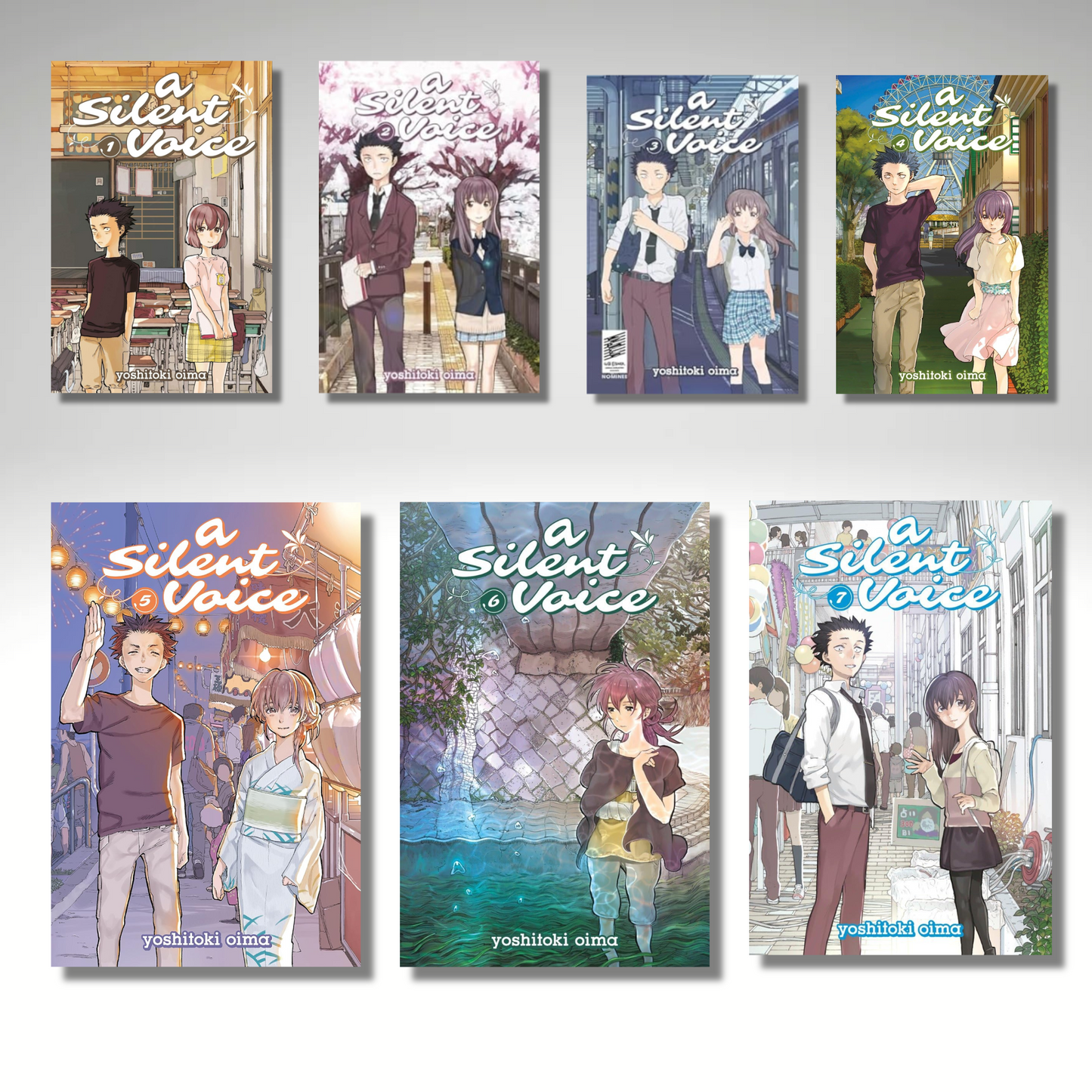 [Combo] A Silent Voice : 7 Manga's