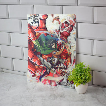 Attack on Titan Colossal Titan Battle 3D Lenticular A3 Poster – design 3