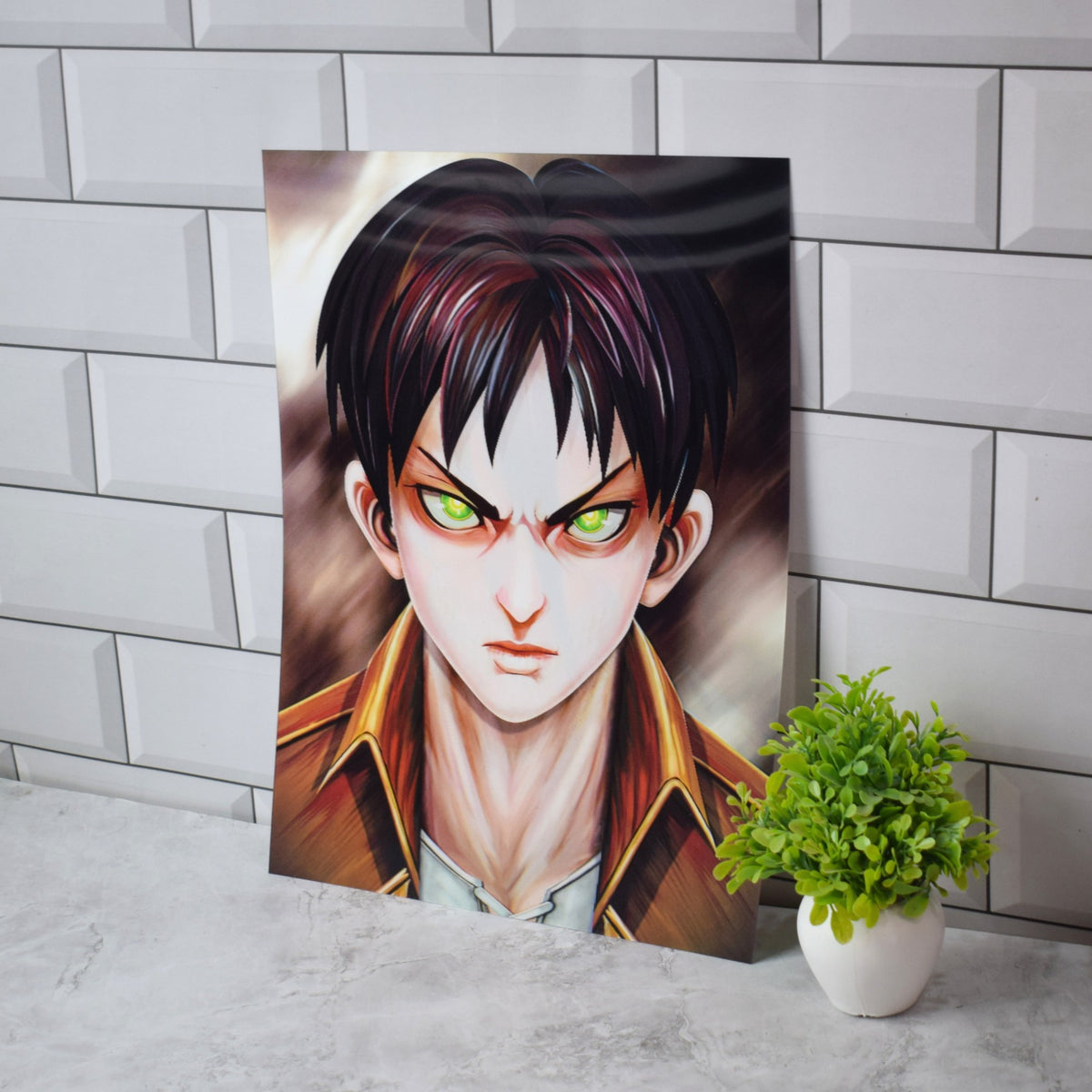 Attack on Titan Eren Yeager Titan Shift 3D Lenticular A3 Poster – Eren Yeager