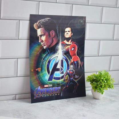 Avengers Endgame Heroes 3D Lenticular A3 Poster – design 2